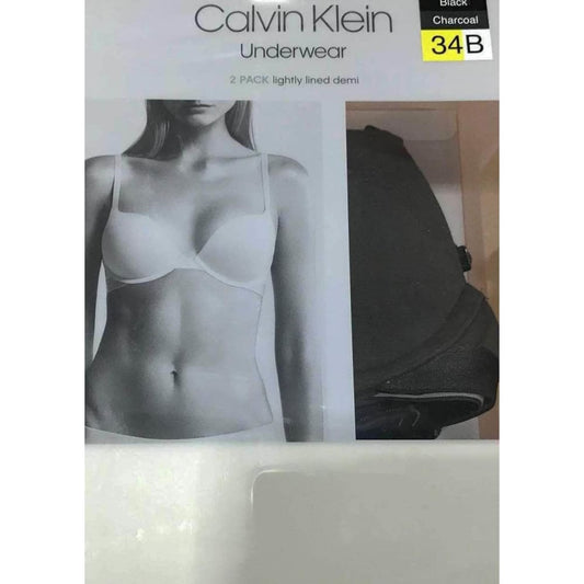 Calvin Klein Underwear Cupped Bra, 2-Pack-ShelHealth.Com