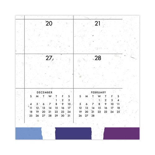 Cambridge Greenpath Wall Calendar 15 X 12 White/green Sheets 12-month (jan To Dec): 2023 - School Supplies - Cambridge®