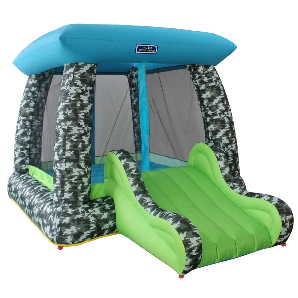 Camouflage Bounce House - Playground Equipment - Camouflage