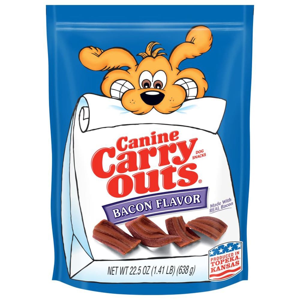 Canine Carry Outs Bacon Dog Treats 22.5 oz - Pet Supplies - Canine