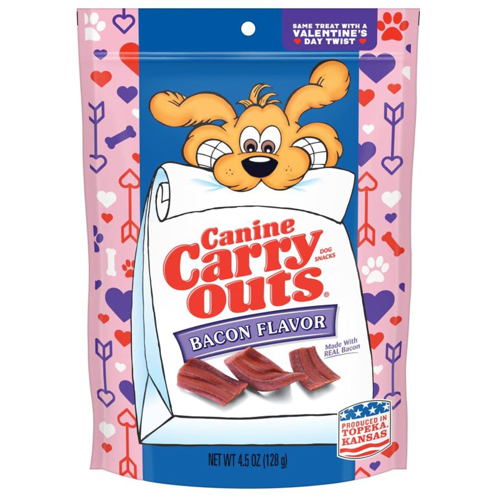 Canine Carry Outs Bacon Dog Treats 4.5 oz - Pet Supplies - Canine