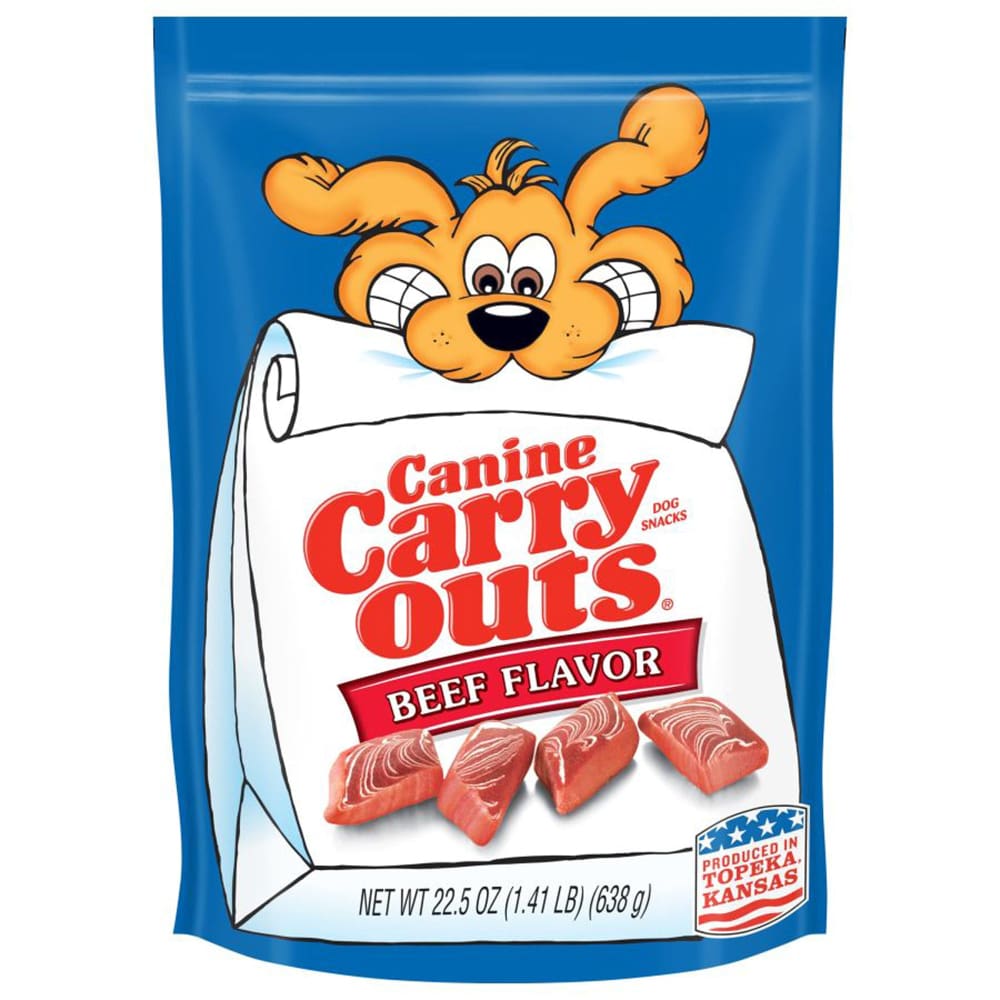 Canine Carry Outs Beef Dog Treats 22.5 oz - Pet Supplies - Canine