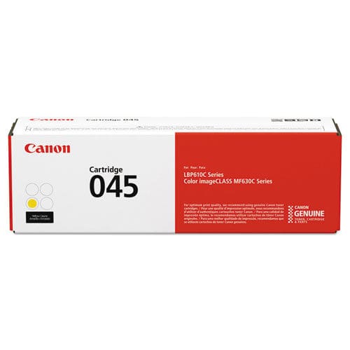 Canon 1239c001 (045) Toner 1,300 Page-yield Yellow - Technology - Canon®