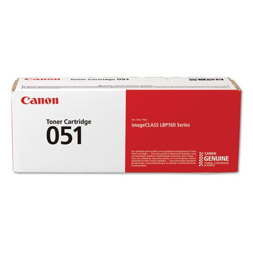 Canon 2168c001 (051) Toner 1,700 Page-yield Black - Technology - Canon®