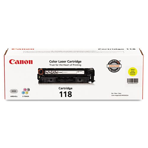 Canon 2659b001 (118) Toner 2,900 Page-yield Yellow - Technology - Canon®