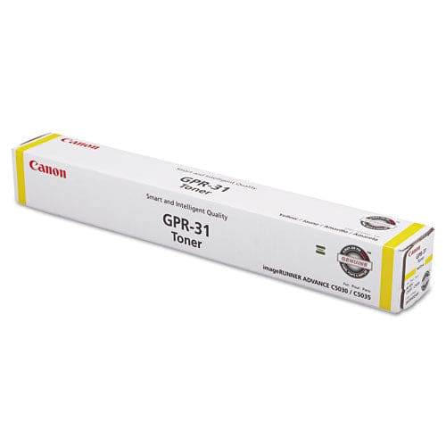 Canon 2802b003aa (gpr-31) Toner 27,000 Page-yield Yellow - Technology - Canon®