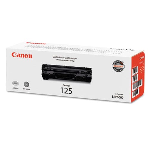 Canon 3484b001 (crg-125) Toner 1,600 Page-yield Black - Technology - Canon®