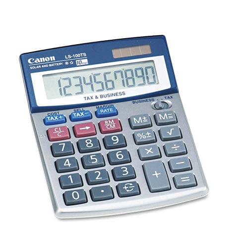 Canon Ls-100ts Portable Business Calculator 10-digit Lcd - Technology - Canon®