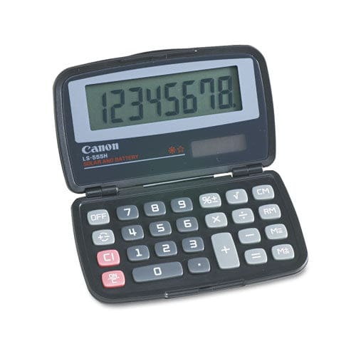 Canon Ls555h Handheld Foldable Pocket Calculator 8-digit Lcd - Technology - Canon®