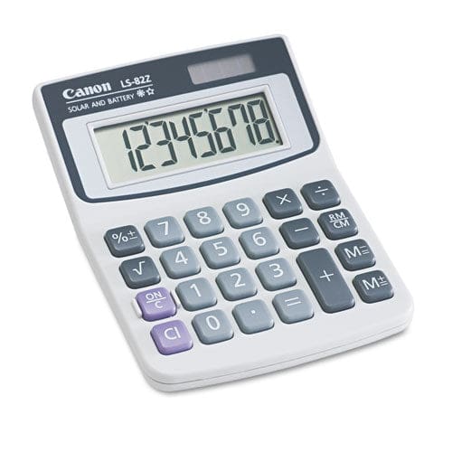 Canon Ls82z Minidesk Calculator 8-digit Lcd - Technology - Canon®