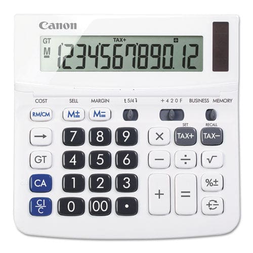 Canon Tx-220tsii Portable Display Calculator 12-digit Lcd - Technology - Canon®