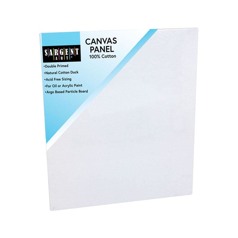 Canvas Panel Cotton 11 X 14In (Pack of 12) - Canvas - Sargent Art Inc.