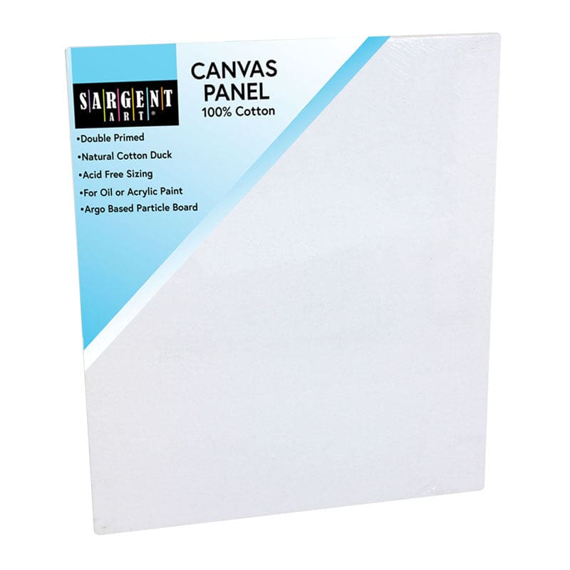 Canvas Panel Cotton 16 X 20In (Pack of 6) - Canvas - Sargent Art Inc.