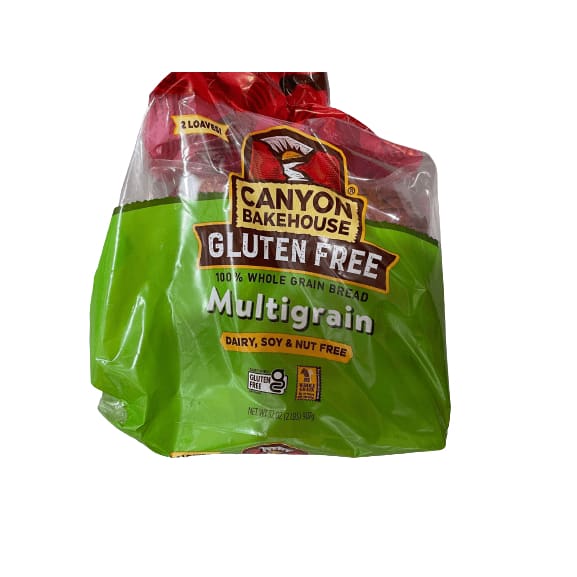 Canyon Canyon Bakehouse Gluten Free Multigrain Bread, 2 x 16 oz.