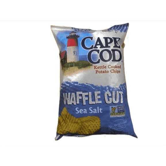 Cape Cod Waffle Cut Sea Salt Potato Chips, 14 oz. - ShelHealth.Com