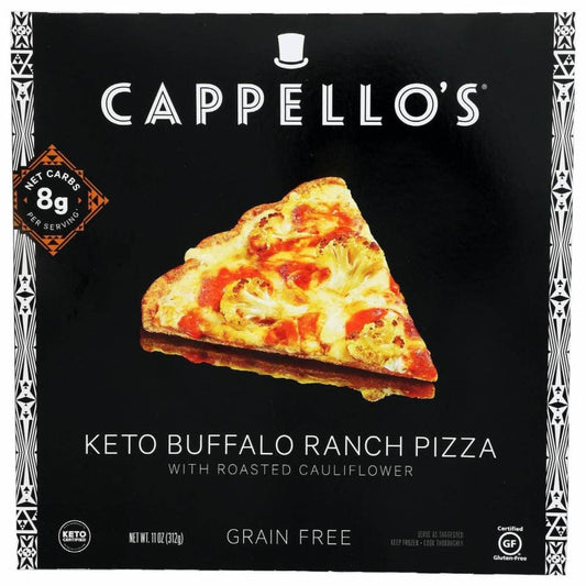 CAPPELLOS Grocery > Frozen CAPPELLOS: Pizza Buffalo Ranch Keto, 11 oz