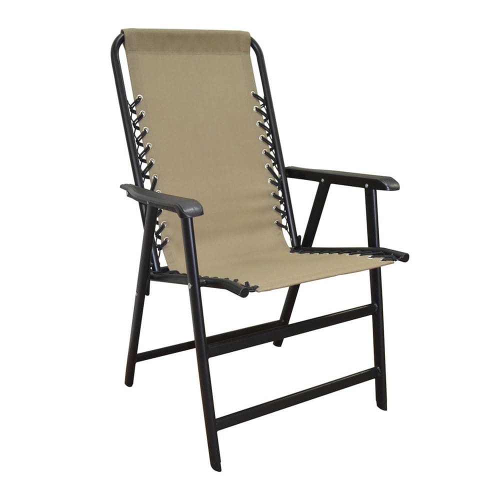 Caravan Sports Suspension Chair - Beige - Camping Equipment - Caravan