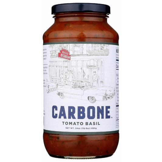 CARBONE CARBONE Sauce Tomato And Basil, 24 oz