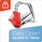 Cardinal Freestand Easy Open Locking Slant-d Ring Binder 3 Rings 5 Capacity 11 X 8.5 White - School Supplies - Cardinal®