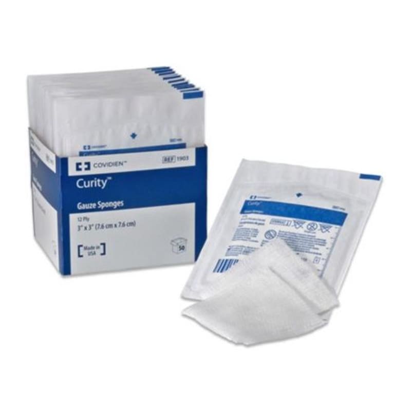 Cardinal Health Gauze 4 X 4 12-Ply Sterile 2’S TR25 (Pack of 3) - Wound Care >> Basic Wound Care >> Gauze and Sponges - Cardinal Health