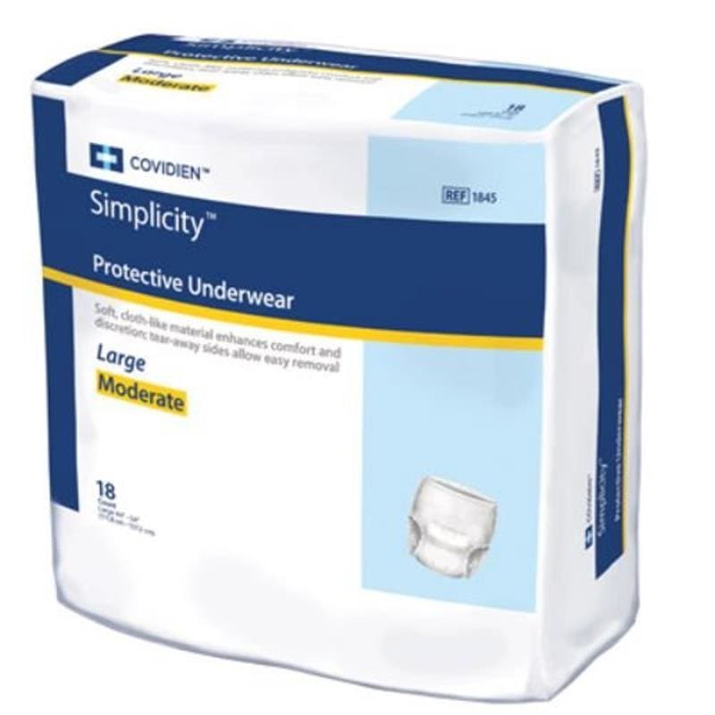 Cardinal Health Protective Underwear Simplicity Large Case of 72 - Incontinence >> Protective Underwear - Cardinal Health
