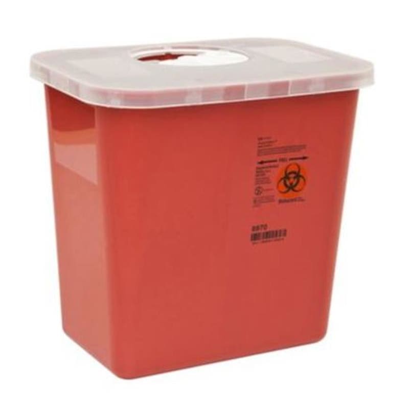 Cardinal Health Sharps Container 2 Gal Red (Pack of 3) - Nursing Supplies >> Sharps Collectors - Cardinal Health