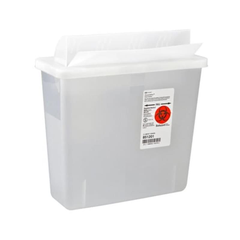 Cardinal Health Sharps Container 3 Gal. Clear - Nursing Supplies >> Sharps Collectors - Cardinal Health