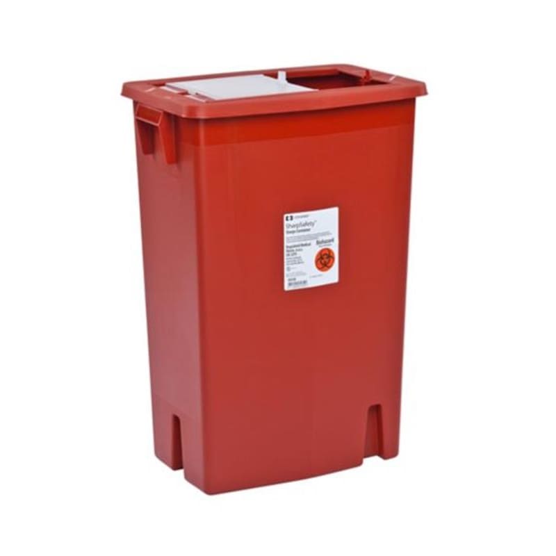 Cardinal Health Sharps Container 8 Gal Red Case of 10 - Nursing Supplies >> Sharps Collectors - Cardinal Health