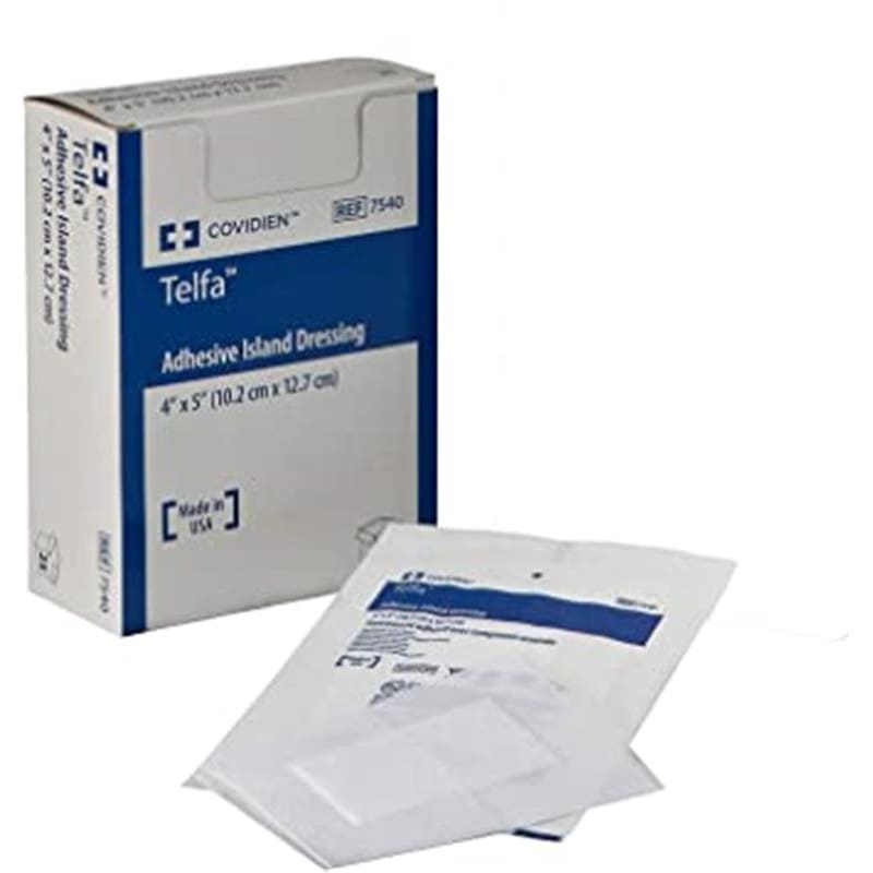 Cardinal Health Telfa 4 X 5In Island Dressing Str Box of 25 - Wound Care >> Basic Wound Care >> Non Adherent - Cardinal Health