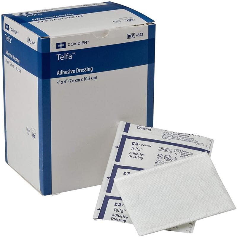 Cardinal Health Telfa Pad 3 X 4 Adh Sterile Box of 100 - Item Detail - Cardinal Health