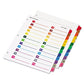 Cardinal Onestep Printable Table Of Contents And Dividers - Double Column 24-tab 1 To 24 11 X 8.5 White 1 Set - Office - Cardinal®