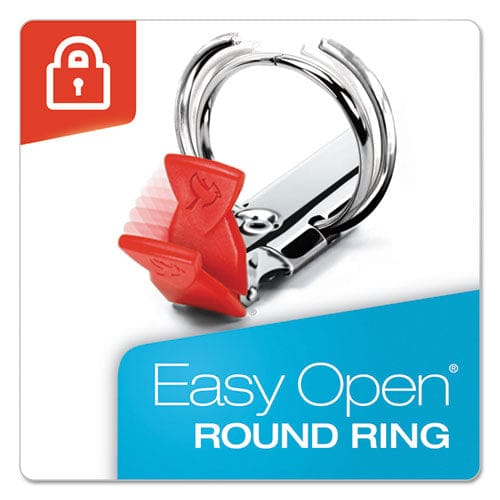 Cardinal Premier Easy Open Clearvue Locking Round Ring Binder 3 Rings 2 Capacity 11 X 8.5 White - School Supplies - Cardinal®