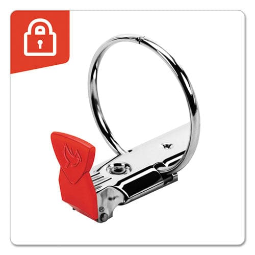 Cardinal Premier Easy Open Locking Round Ring Binder 3 Rings 1.5 Capacity 11 X 8.5 Black - School Supplies - Cardinal®