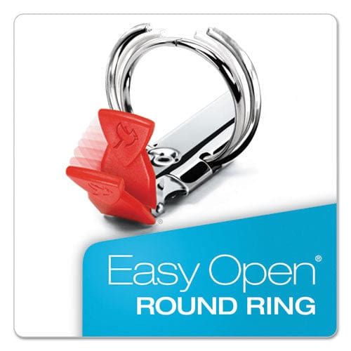 Cardinal Premier Easy Open Locking Round Ring Binder 3 Rings 2 Capacity 11 X 8.5 Black - School Supplies - Cardinal®
