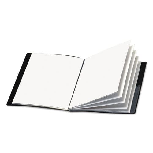 Cardinal Showfile Display Book With Custom Cover Pocket 24 Letter-size Sleeves Black - Office - Cardinal®