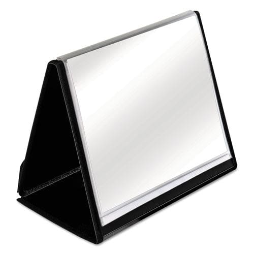 Cardinal Showfile Horizontal Display Easel 20 Letter-size Sleeves Black - Office - Cardinal®