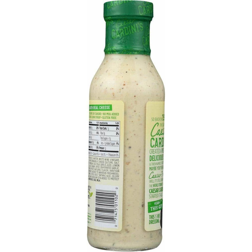Caesar Cardinis Cardini Garlic Lemon Caesar Dressing, 12 oz