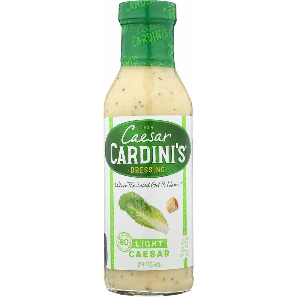 Caesar Cardinis Cardini Light Caesar Dressing, 12 oz