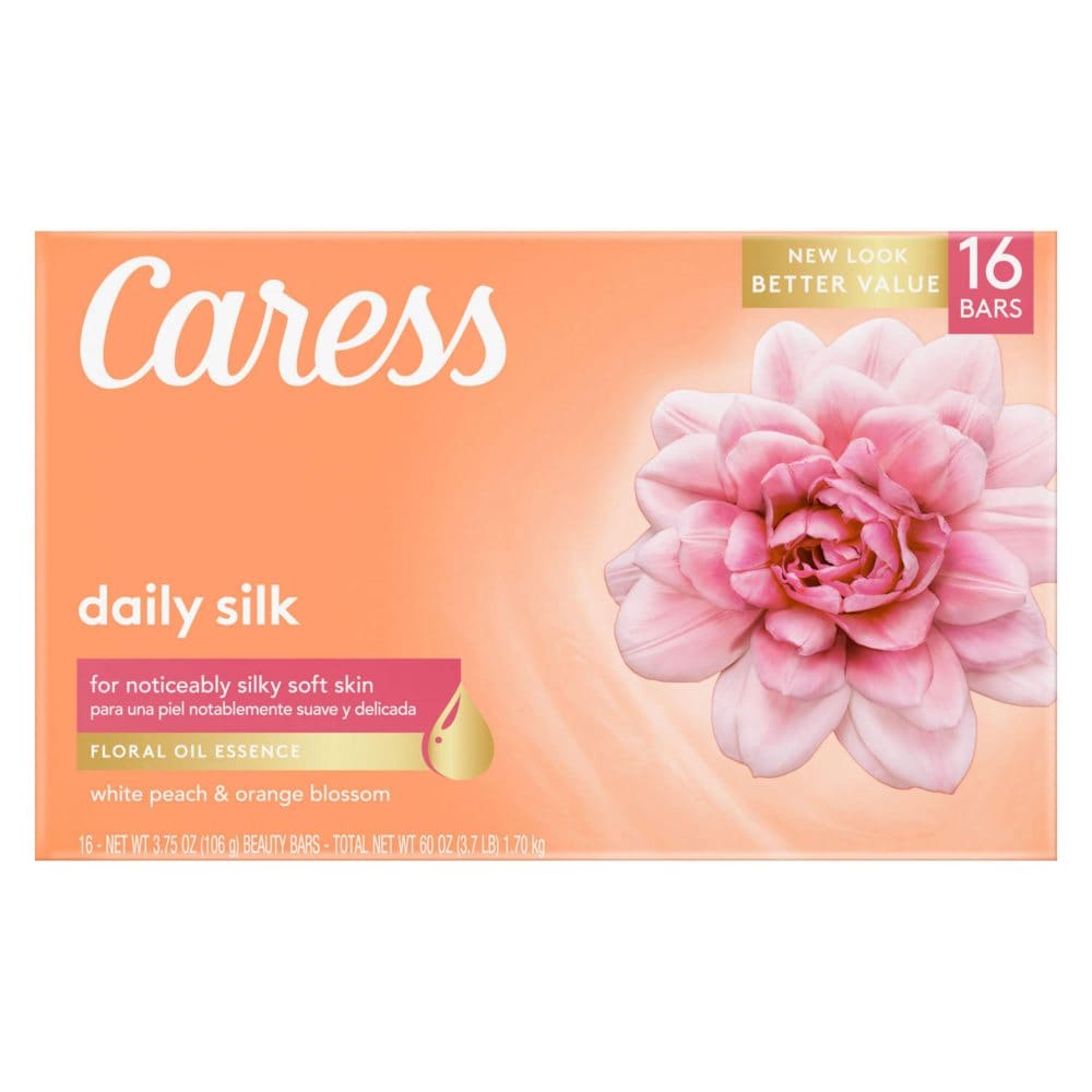 Caress Silkening Beauty Bar Daily Silk (3.75 oz. 16 ct.) - Bath & Body - Caress Silkening