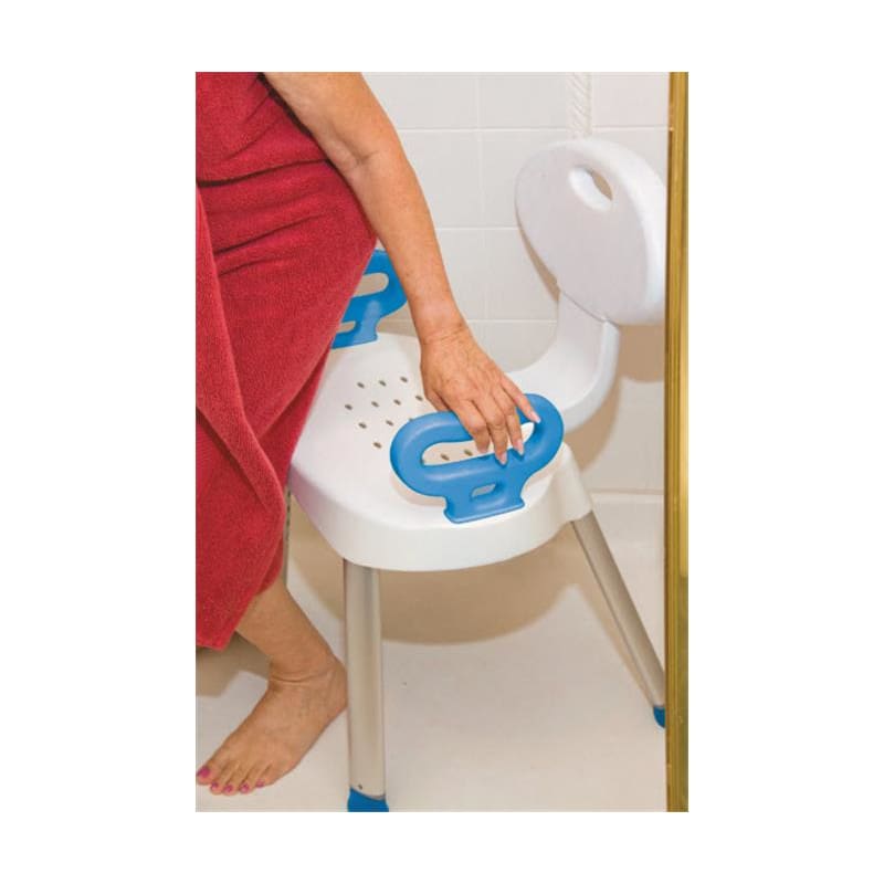 Carex Health Brands E-Z Bath Shower Seat With Back & Handles - Item Detail - Carex Health Brands