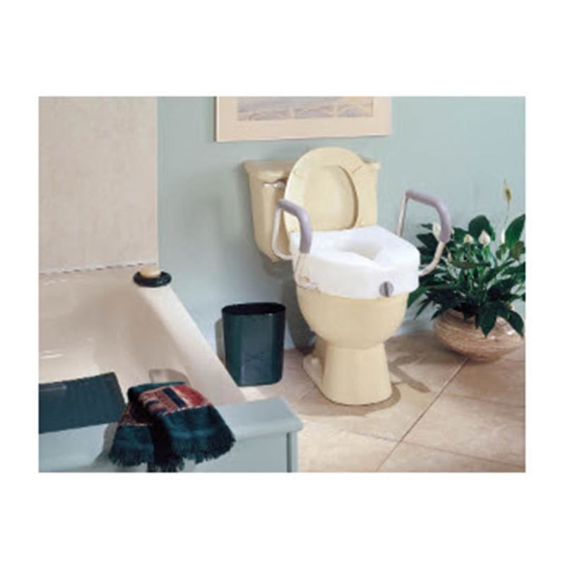Carex Health Brands Ez Lock Raised Toilet Seat - Item Detail - Carex Health Brands