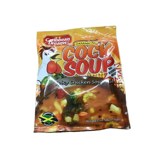 Caribbean Dreams Jamaican Soup, 1.76 Ounce - ShelHealth.Com