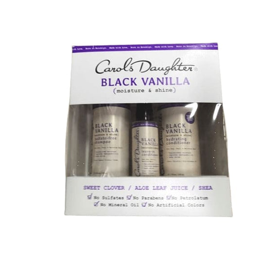 Carol's Daughter Black Vanilla Shampoo and Conditioner, 3 pk./26 fl. oz. - ShelHealth.Com