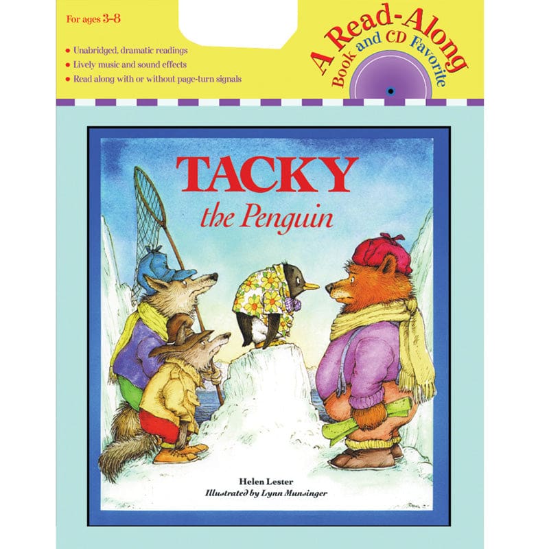 Carry Along Book & Cd Tacky The Penguin (Pack of 6) - Book With Cassette/CD - Harper Collins Publishers