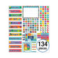Carson-Dellosa Education Calendar Bulletin Board Set One World 134 Pieces - School Supplies - Carson-Dellosa Education