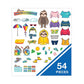 Carson-Dellosa Education Curriculum Bulletin Board Set Dress Me For The Weather 54 Pieces - School Supplies - Carson-Dellosa Education