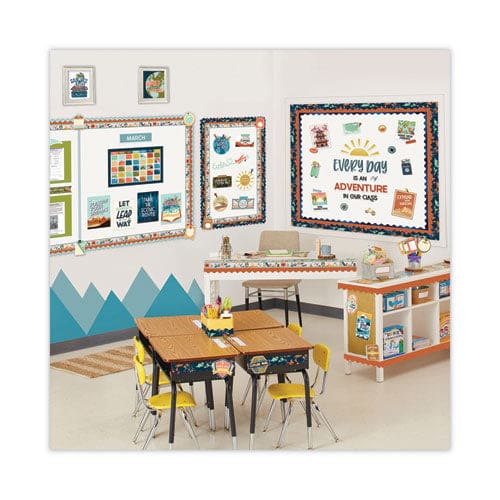 Carson-Dellosa Education Motivational Bulletin Board Set Everyday Is An Adventure 42 Pieces - School Supplies - Carson-Dellosa Education