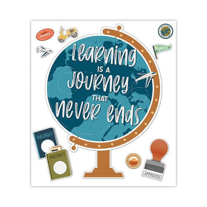 Carson-Dellosa Education Motivational Bulletin Board Set Learning Is A Journey 45 Pieces - School Supplies - Carson-Dellosa Education