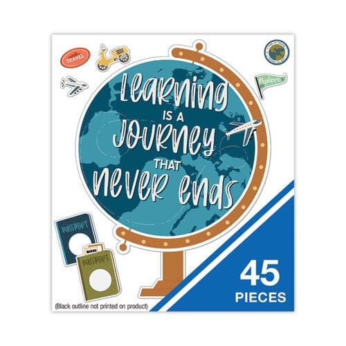 Carson-Dellosa Education Motivational Bulletin Board Set Learning Is A Journey 45 Pieces - School Supplies - Carson-Dellosa Education