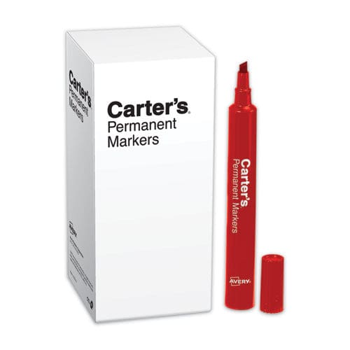 Carter’s Large Desk Style Permanent Marker Broad Chisel Tip Red - School Supplies - Carter’s™